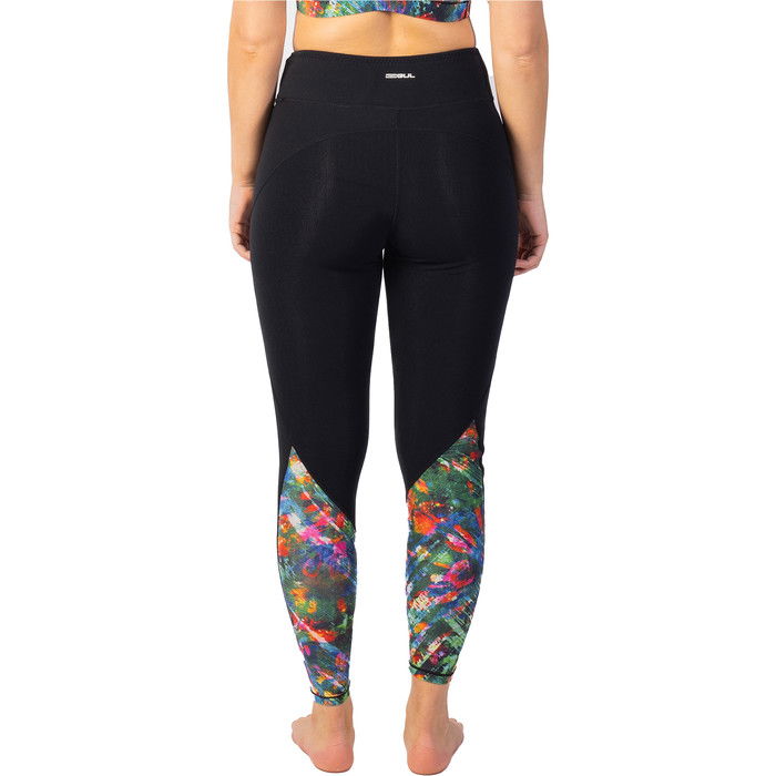 2024 Gul Leggings Luna7 Sup Para Mujer La8301-c1 - Negro / Jungla